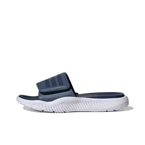 Adidas AlphaBounce Slip-resistant Abrasion-resistant Слипоны Унисекс Синий Белый