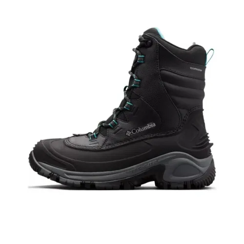 Коллаборация Columbia Bugaboot Теплый Водонепроницаемый Crew Сноубутсы Женские Черные