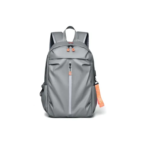 BAODIDAISHU Нейлоновый рюкзак для ноутбука сумка стандартная мужская серый черный