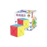 3D куб с динозавром 5,7 см