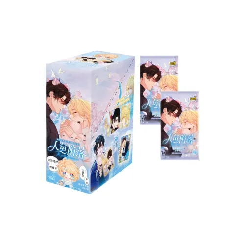 KAYOU Падение русала Карта Xi Lian Сумка First EDITION IP Аниме Карточки Одна коробка 18 Сумок 90 Штук