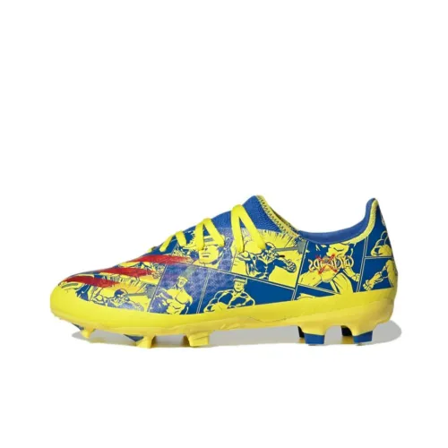 MARVEL x Adidas MG MULTI Ground Slip-resistant футбольные бутсы Мужские Желто-синие