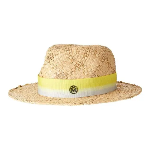 Maison Michel Солома Рафия Шляпы ведра Женские Бежевый