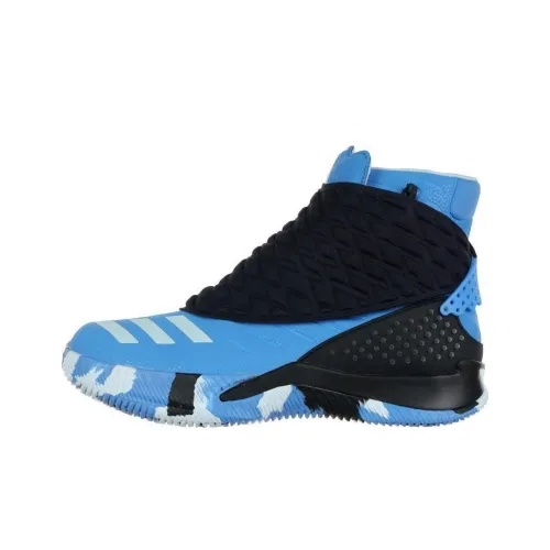 Adidas Ball 365 Винтажные баскетбольные кроссовки High Топ Синий Мужской