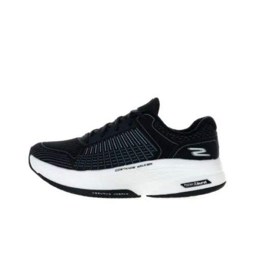 Skechers Go Walk Distance Walker Беговые кроссовки Низкий Топ Черный Мужской