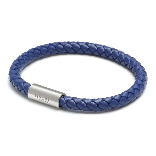 TUBAOSHU Коровья кожа Титановая сталь Браслеты Унисекс Синий