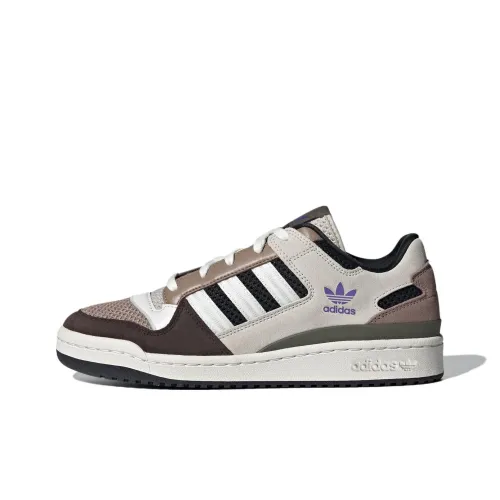 Adidas Originals FORUM Легкий Низкий Топ Скейтборд Кроссовки Унисекс Коричневый