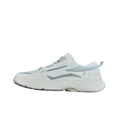 FILA FUSION Conch Dx Беговые кроссовки Низкий верх Белый Серый Мужской