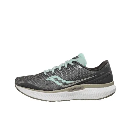 Saucony Triumph 18 Амортизация Противоскользящий Устойчивый к истиранию Дышащий Легкий Низкий Топ Беговые кроссовки