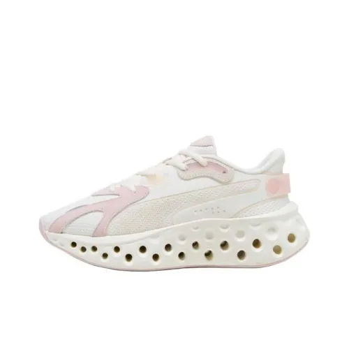 PUMA Softride Беговые кроссовки Низкий топ Белый Розовый Женский