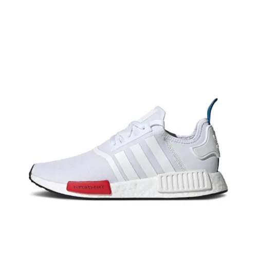 Adidas Originals NMD_R1 Амортизация и Дышащий Низкий Топ Беговые Кроссовки Мужские Белые