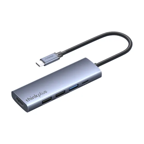 Lenovo Тип C Расширенный USB-хаб с адаптером HDMI SCREEN Casting и док-станцией LC05 V