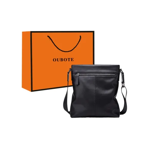 OUBOTE Сумка через плечо из натуральной коровьей кожи мужская