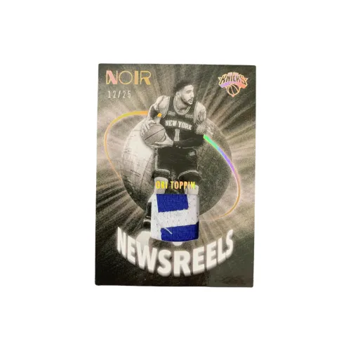 PANINI 2021 22 Knicks Obi Toppin 12 25 Parallel Match Issued Jersey Star Card Through Sports Cards 1 Pack
