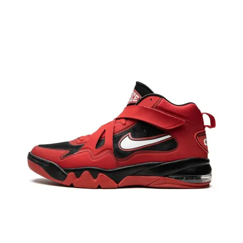 Nike Air FORCE Max CB 2 HYP Амортизация Износостойкий MID Топ Баскетбольные кроссовки Мужской Черный Красный