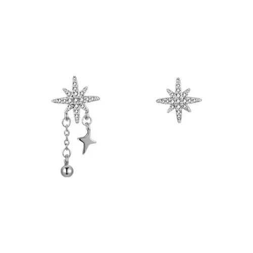 Universe Search Серебро S925 Серьги-гвоздики Женские