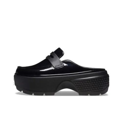 Crocs Stomp Домашние тапочки Унисекс Черный