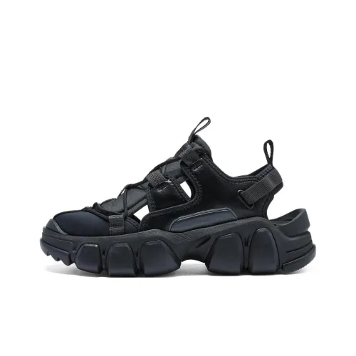 Onitsuka Tiger Dentigre Cage Пляжные сандалии Черный Унисекс