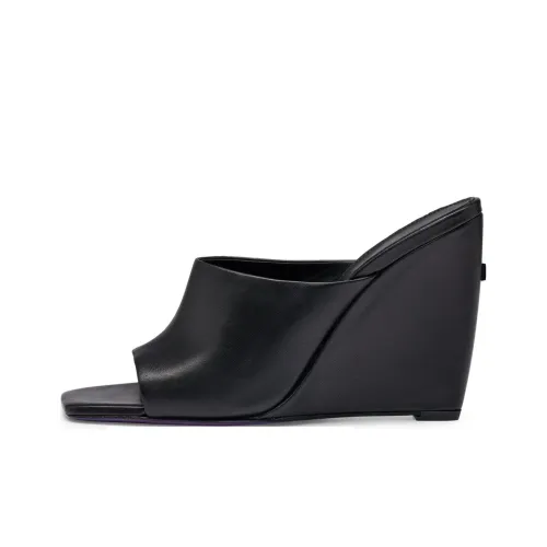 Наоми Кэмпбелл x HUGO BOSS Слипоны Женские Черные