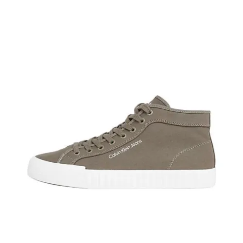 CALVIN KLEIN MID Топ Кеды Мужской Серый