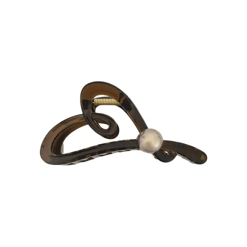 RUHUAMENG Дизайн Линия Жемчужный Заколка для волос Для Конского хвоста Акула Нижняя заколка