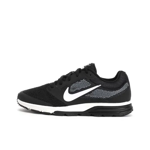 Nike Air Zoom Fly 2 Амортизаторы Shock Absorbers Противоскользящие Устойчивые к истиранию Дышащие Низкие Беговые кроссовки Мужские Черные