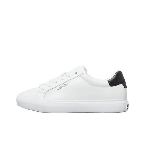 Кроссовки для скейтбординга Calvin Klein Low Top Белый Черный Женские