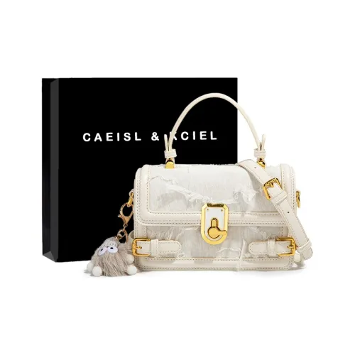 CAEISL&KCIEL Сумки с бахромой, белые, женские