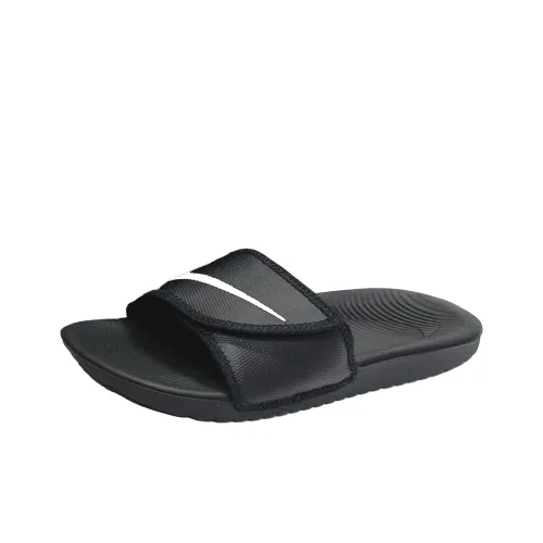 Nike Kawa Резиновая подошва Slip-resistant Quick-dry Slippers Unisex Black