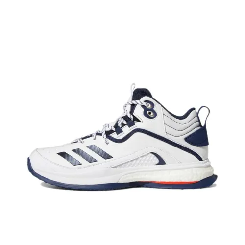 Adidas Icon 6 Устойчивые к истиранию низкие беговые кроссовки Мужские Белый Синий