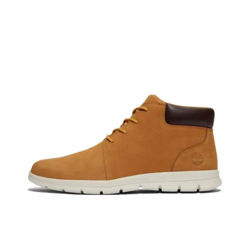 Timberland Graydon Chukka Basic Аbrasion-resistant Shock Absorbers Crew Outdoor Men's Brown