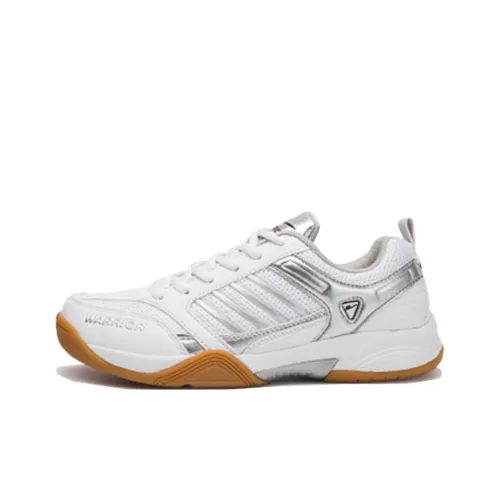 Warrior Шок Absorbing Anti-Slip Wear-Resistant Breathable и Lightweight Низкий Топ Повседневная Обувь Унисекс Белый Серый