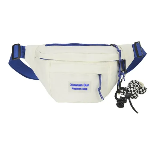 MOK Nylon Sling Bag Standard Unisex Black Blue White Blue White Orange MOK Нейлоновая сумка Sling стандартная унисекс черный синий белый синий белый оранжевый