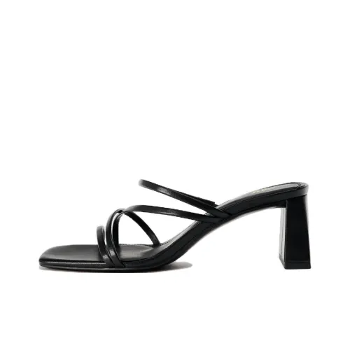 ZARA Слипоны Black Women's
