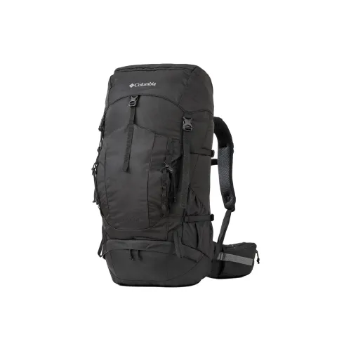 Columbia 45L+5L Альпинистский рюкзак Outdoor сумка из нейлона черный унисекс