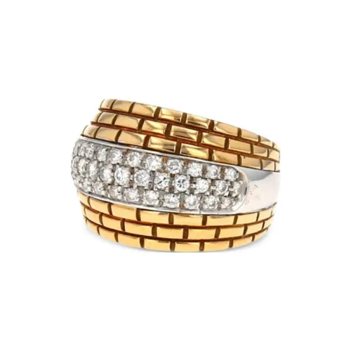 Cartier 18К золото 18К белый золото кольца с алмазами женские золото