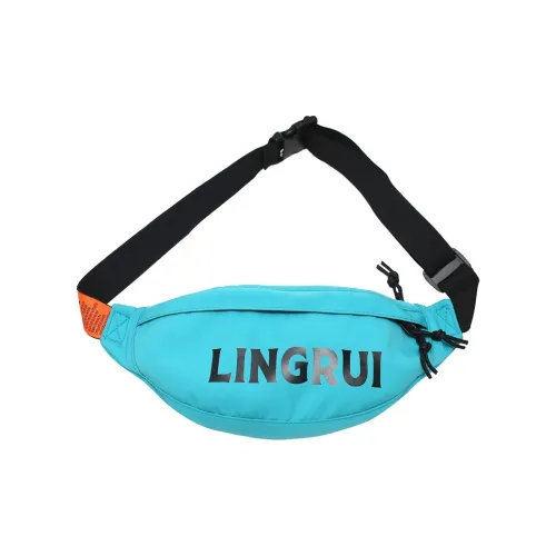 MOK Nylon Sling Bag Standard Unisex White Black Blue MOK Nylon Sling Сумка Стандартная Унисекс Белый Черный Синий
