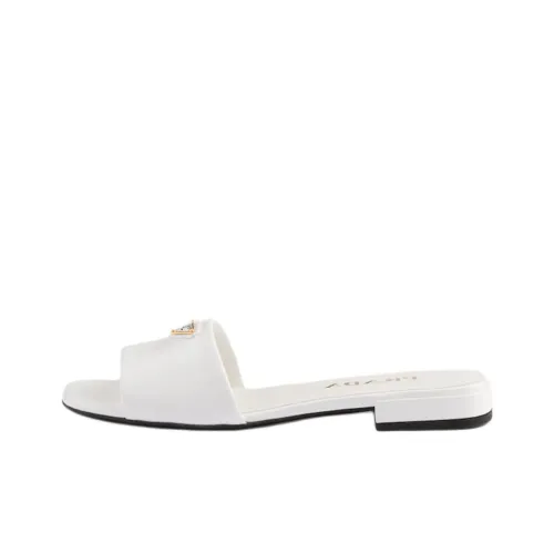 Prada Saffiano Слипоны Женские Белые
