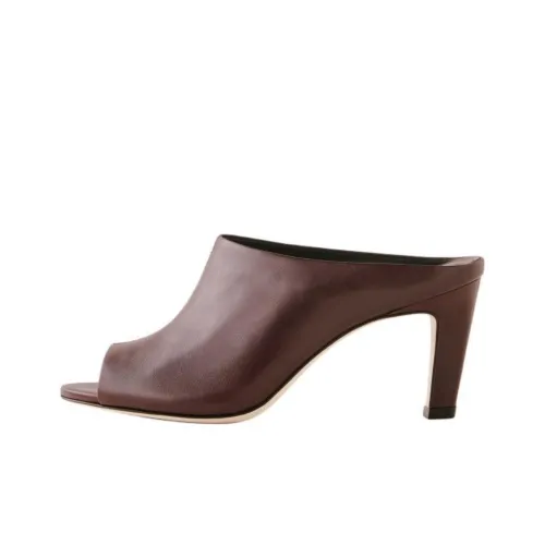 Reformation Слипоны 7,5 см Женские Умбра