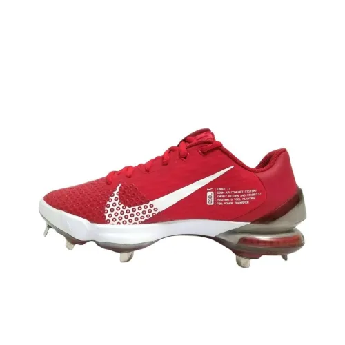 Nike Force Zoom Trout 7 Pro Амортизация Износостойкие Низкие Кроссовки для тренировок Унисекс Красный