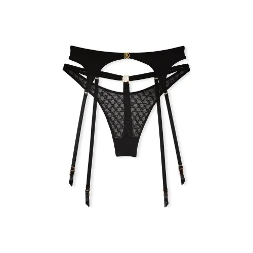 Victoria's Secret VERY Сексуальный Icon By Черный комплект нижнего белья для женщин черный