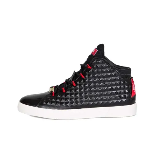 Nike Lebron 12 NSW Черный дерзкий красный противоскользящий легкий MID топ кроссовки для скейтбординга мужской черный