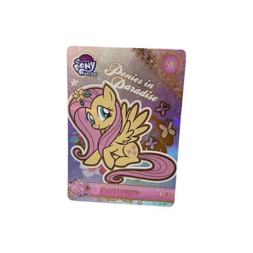 KAYOU Мягкий Мой маленький пони Карта Яркий Moon Bag Первая серия YH LSR 009 IP Аниме Карточка 1 Размер