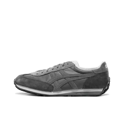 Onitsuka Tiger Edr 78 Амортизаторы Slip-resistant устойчивые к истиранию низкий топ беговые кроссовки унисекс серый