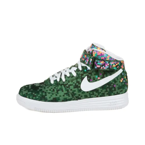 nike Lunar Force 1 MID Jcrd SP MID Топ Скейтборд Кроссовки Мужские Сосновый Зеленый