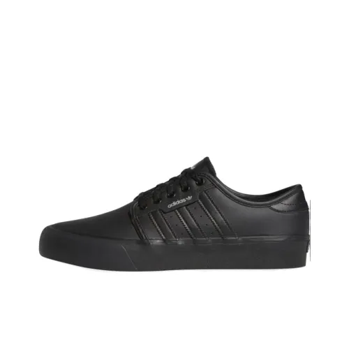 Adidas Originals Seeley XT Slip-Resistant Low Top Скейтборд Кроссовки Унисекс Черные