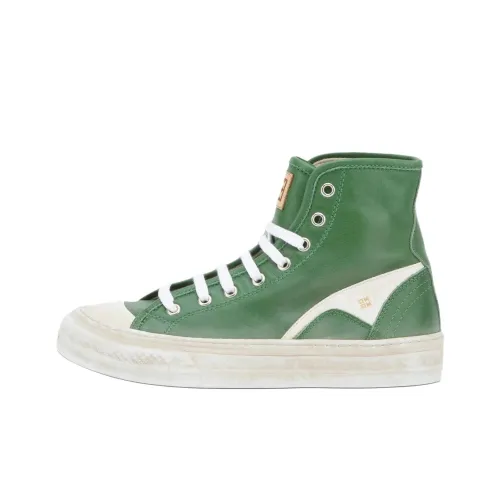 MOMA Verso High Топ Скейтборд Кроссовки Женские Зеленые
