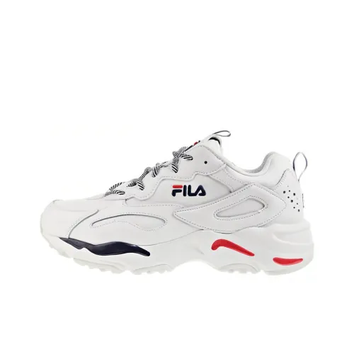 FILA Ray Tracer Low Топ Повседневные Беговые Кроссовки Мужские Белые