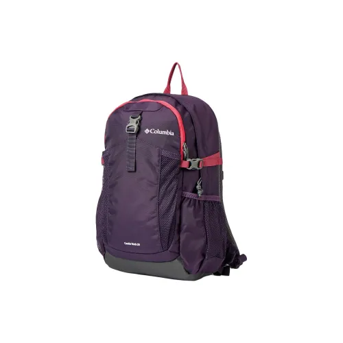 Columbia Nylon Outdoor Альпинистский рюкзак Backpack Unisex Темно-фиолетовый