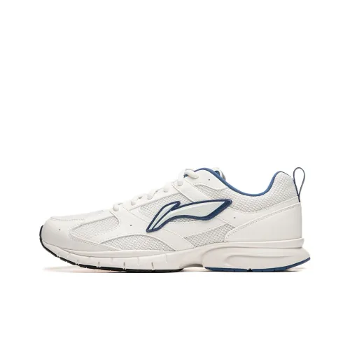 Подкладка R037 Амортизаторы Slip-resistant устойчивые к истиранию дышащие низкий топ беговые кроссовки Мужские Белый Синий